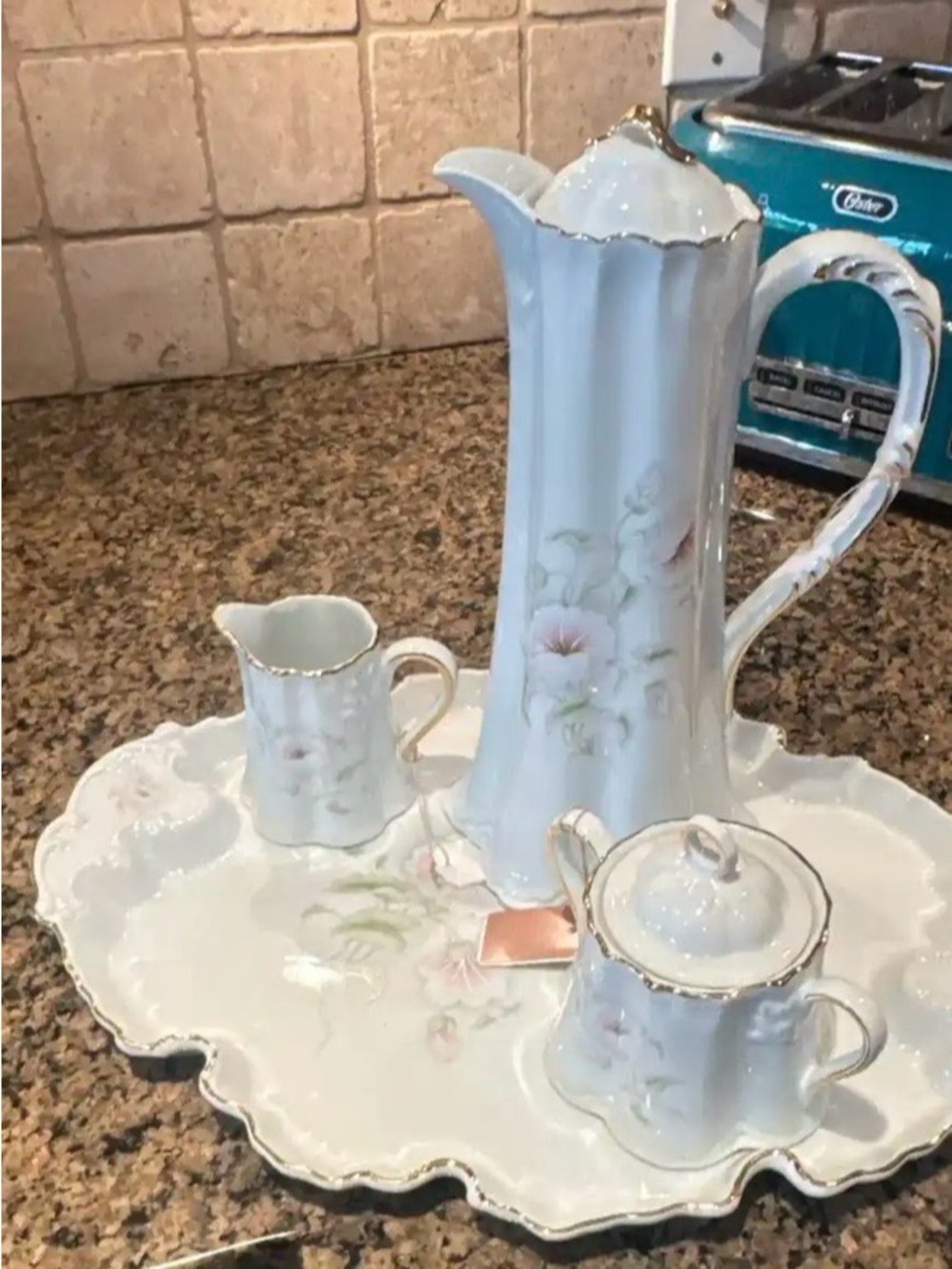Haviland Limoges Chocolate Set
